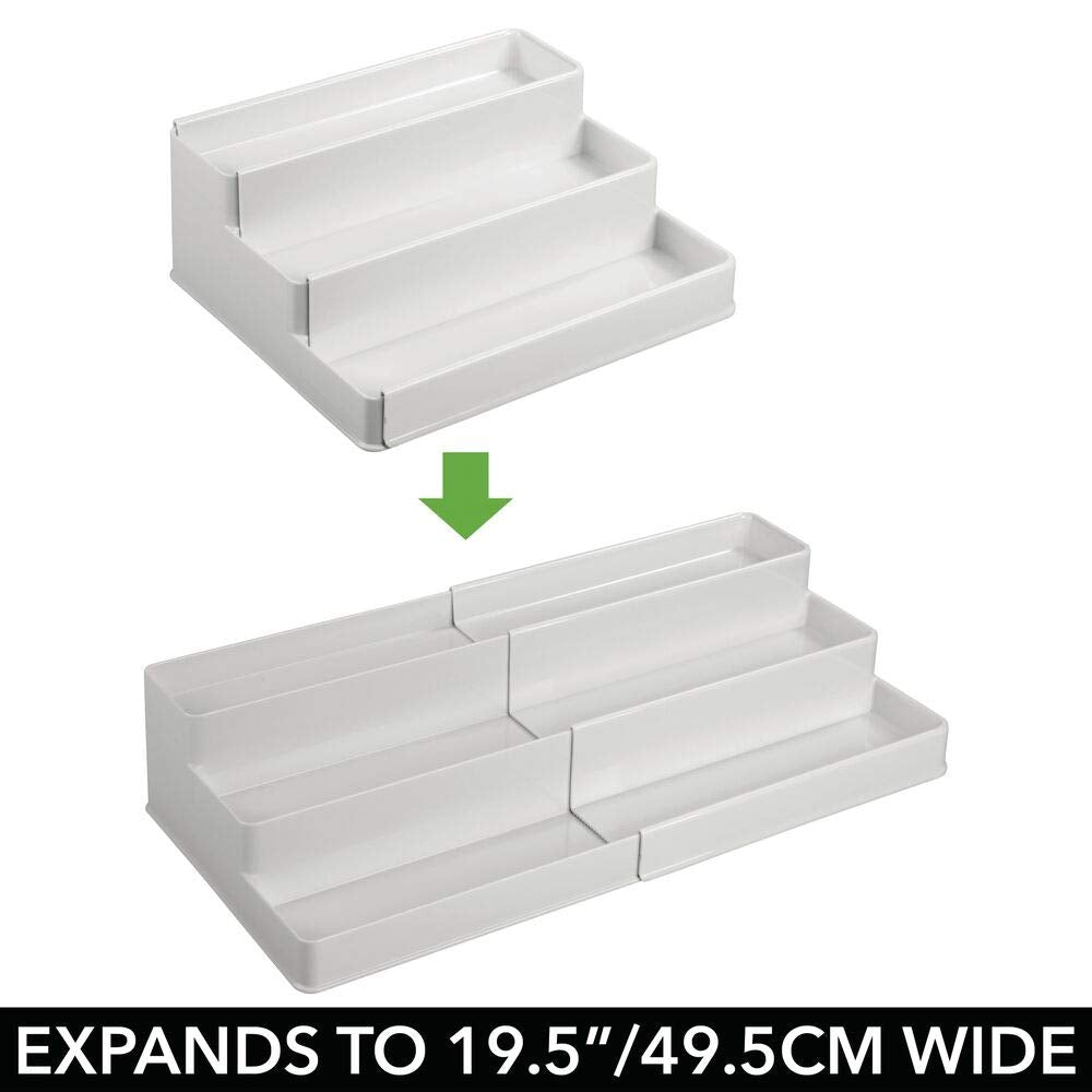 Plastic Expandable 3-Tier Shelf Rack Organizer V87020