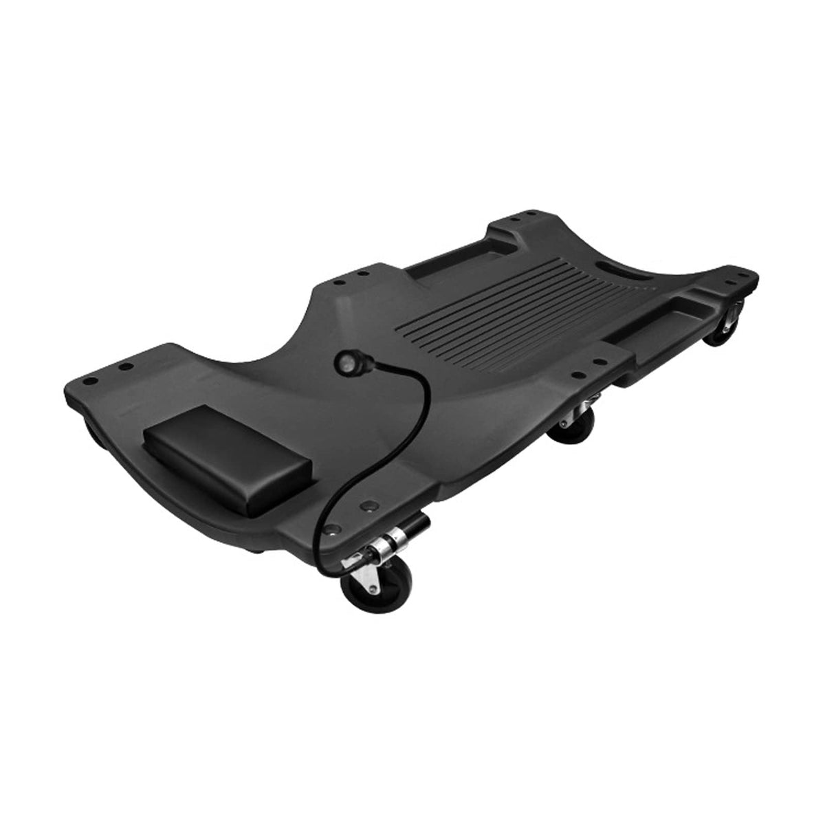 Rolling Garage Creeper with LED Light, 40" Adjustable Headrest 350 Lbs Capacity U3097
