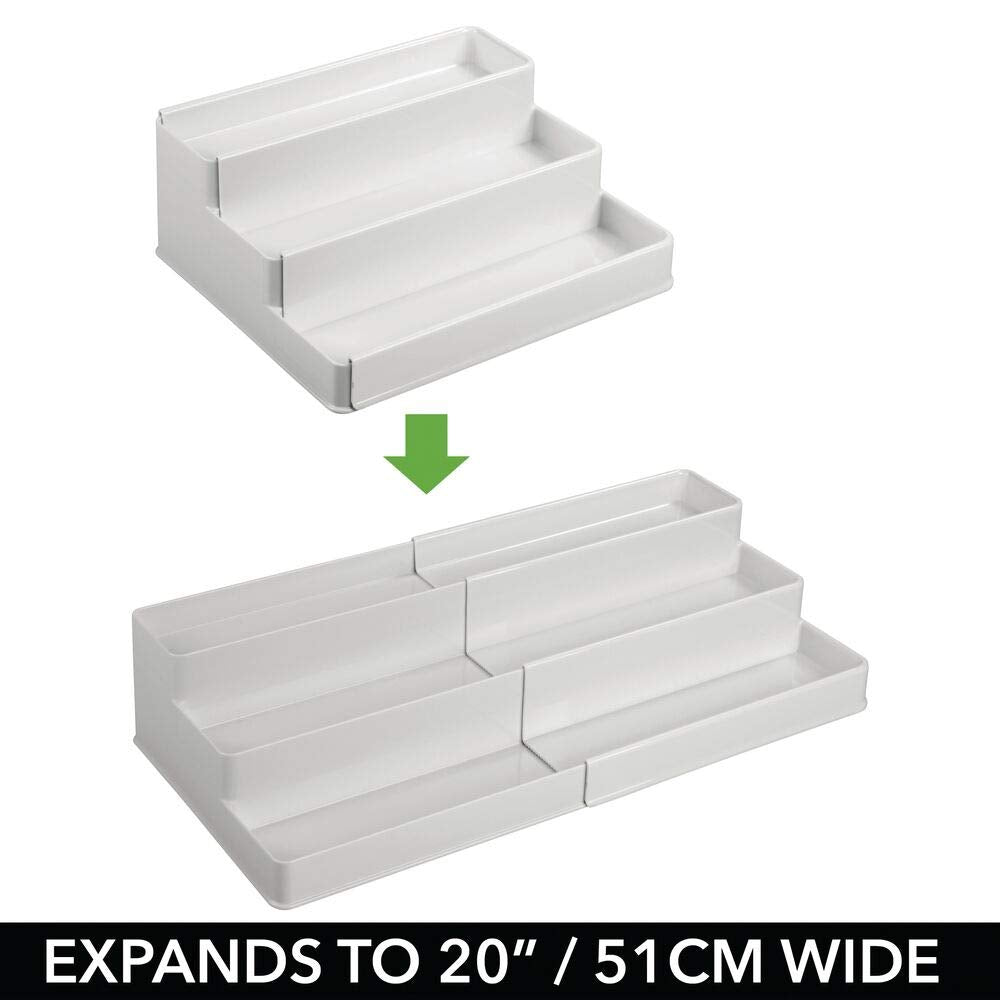 Plastic Expandable 3-Tier Shelf Rack Organizer V87020