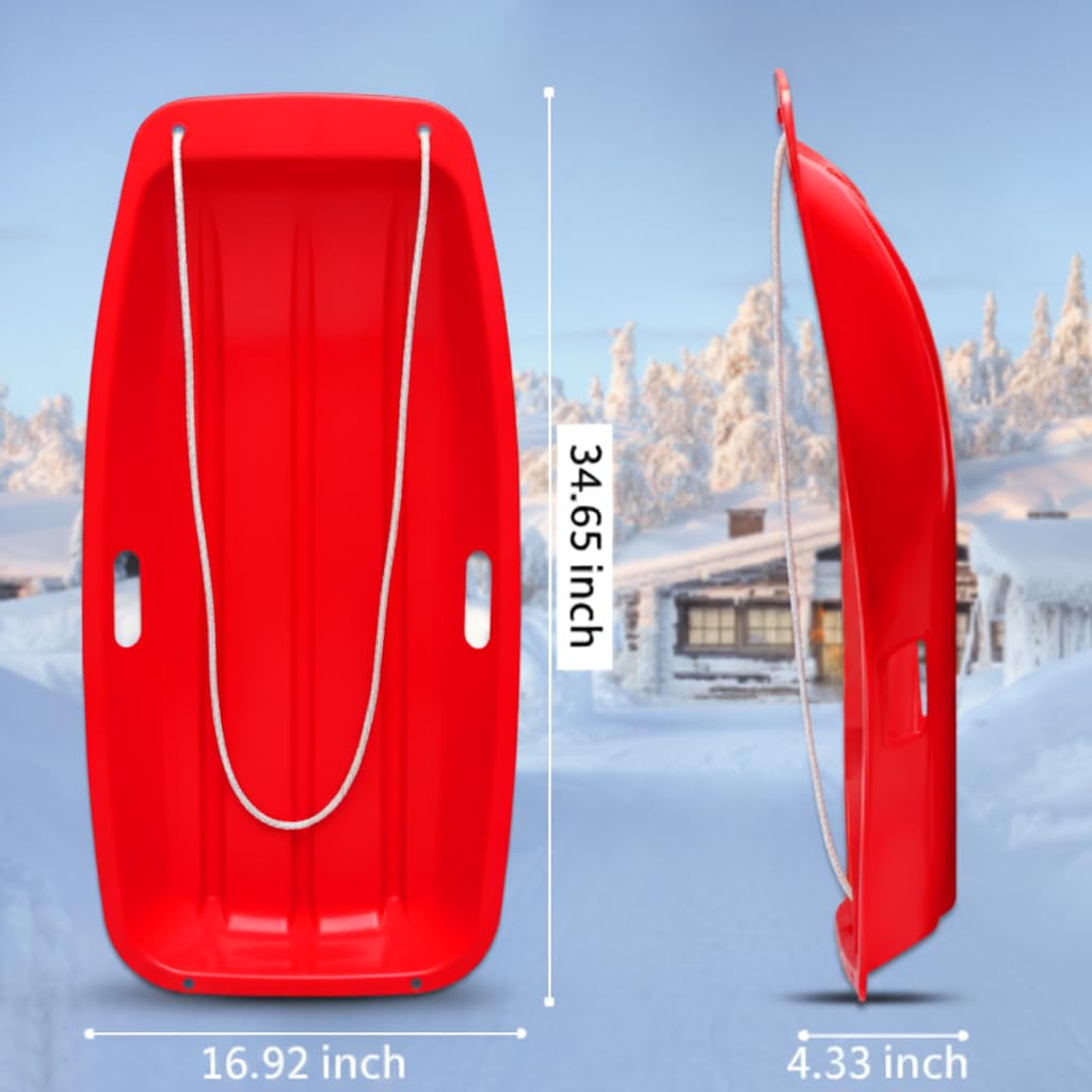 2-Person Sled 35" Toboggan R7955