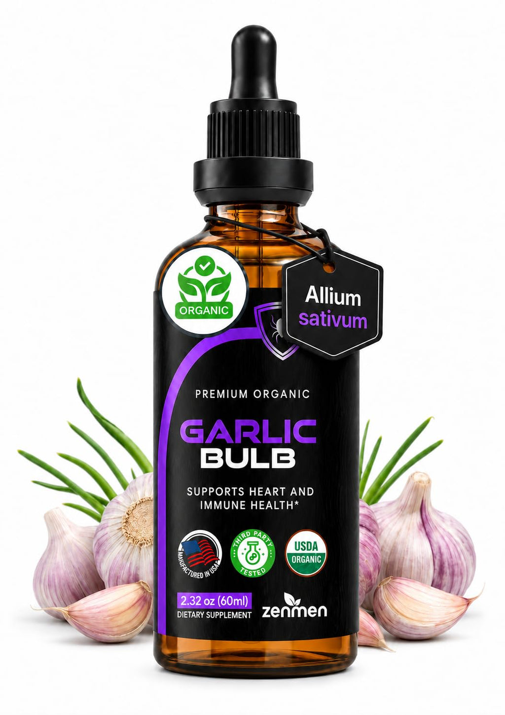 Organic Odorless Garlic Supplements S23093