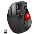 Wireless Left Handed Thumb Control Trackball Mouse Y477911