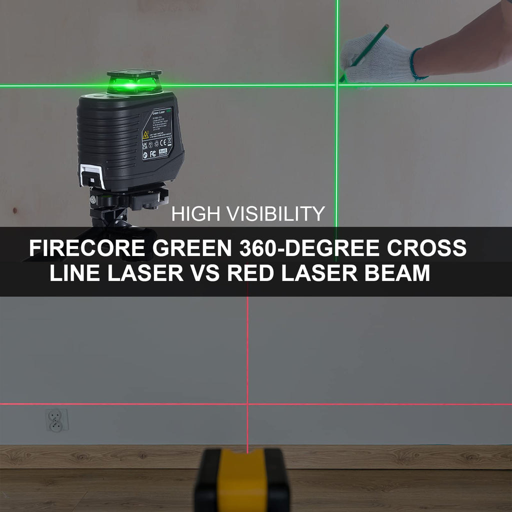 360° Self Leveling Laser Level with Tripod E877