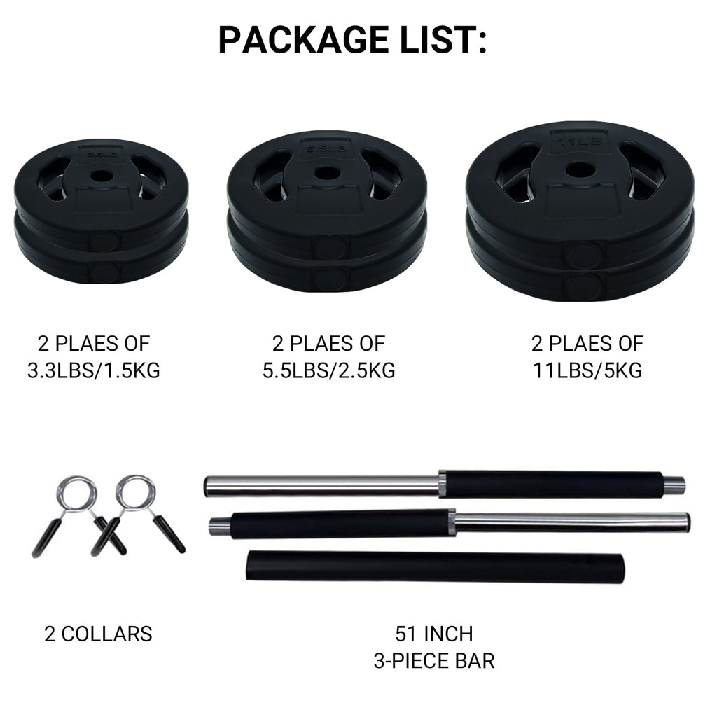 Adjustable Barbell Weight Set P191
