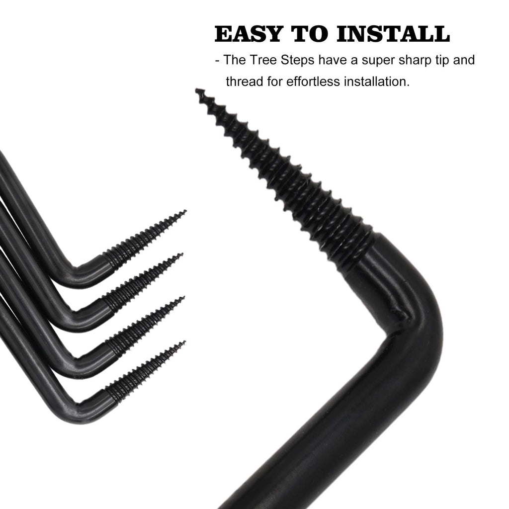 4 inch Screw-in Tree Steps 8Pack O57226