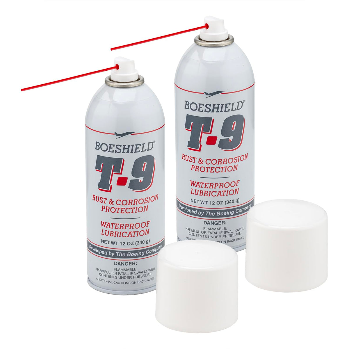 Waterproof Wax-Based Lubricant & Corrosion Inhibitor, 12 oz Aerosol, Pack of 2 S7759