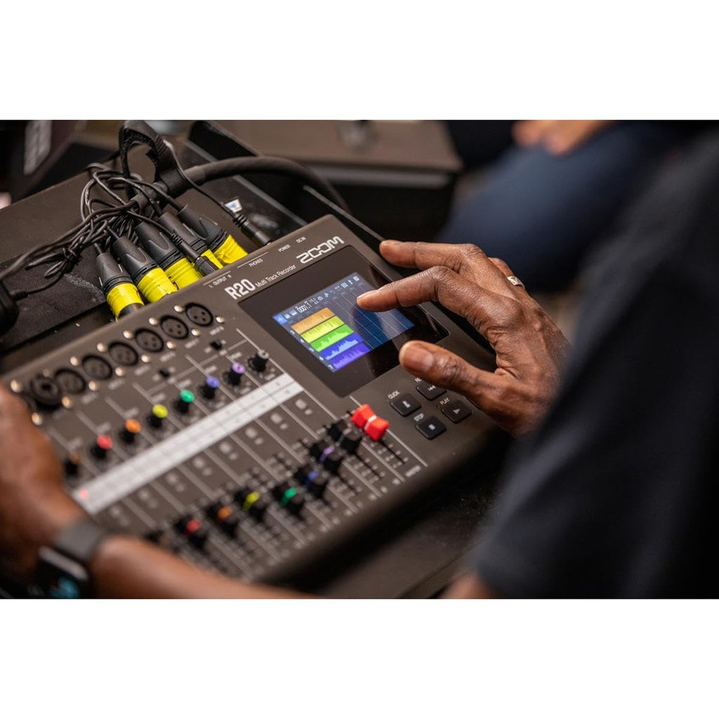 16 Tracks 6 XLR Inputs Tabletop Recorder R457