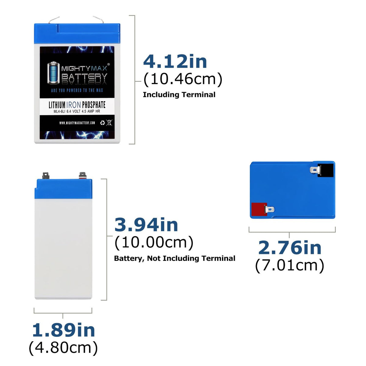 6V 4.5AH Lithium Replacement Battery S585