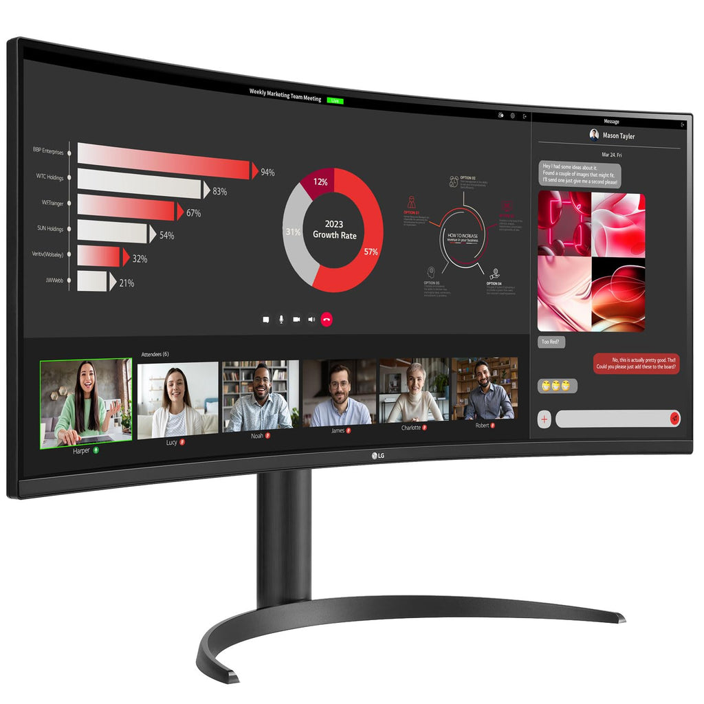 34" Curved UltraWide WQHD 100Hz Monitor X138145