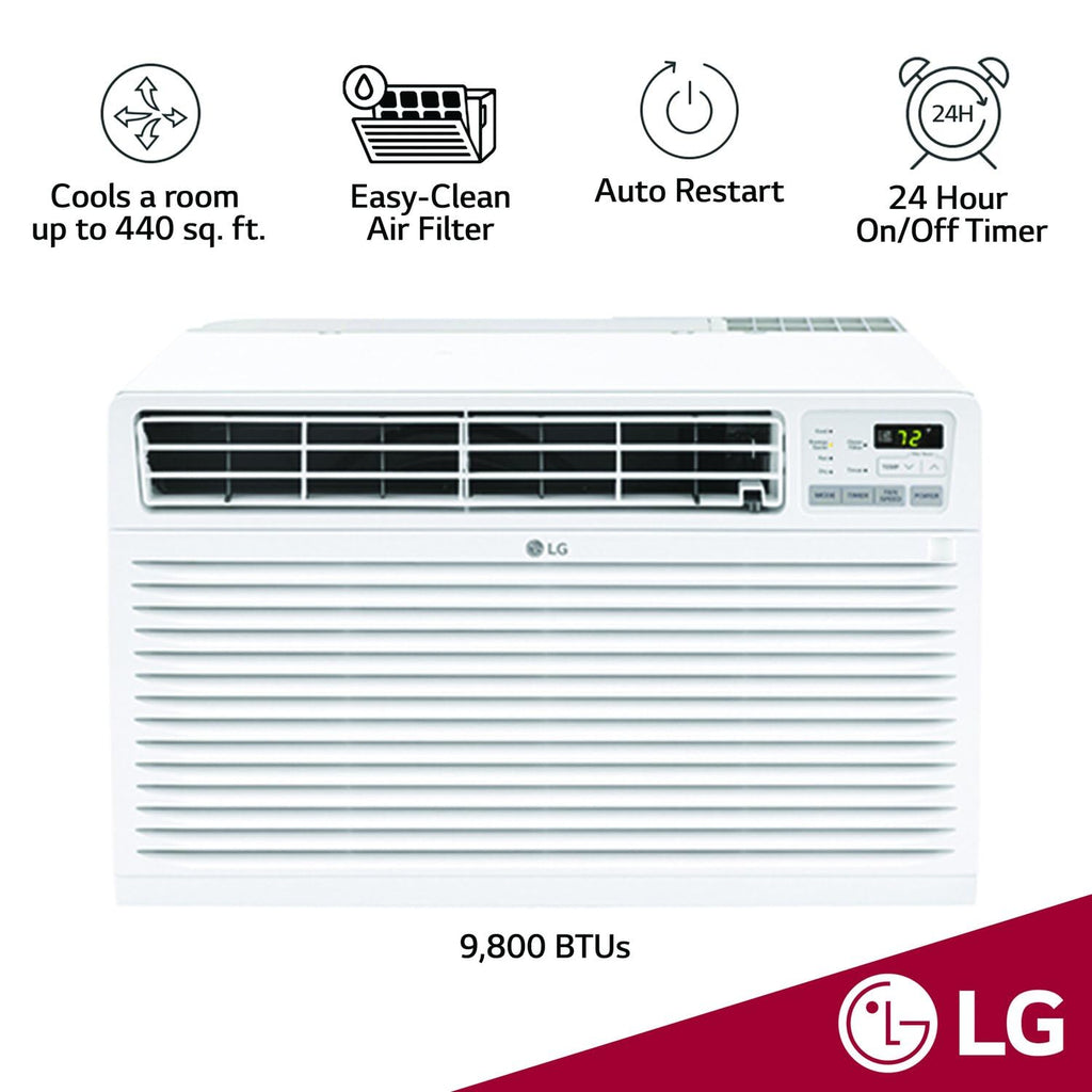 10,000 BTU Through the Wall Air Conditioner, White R699