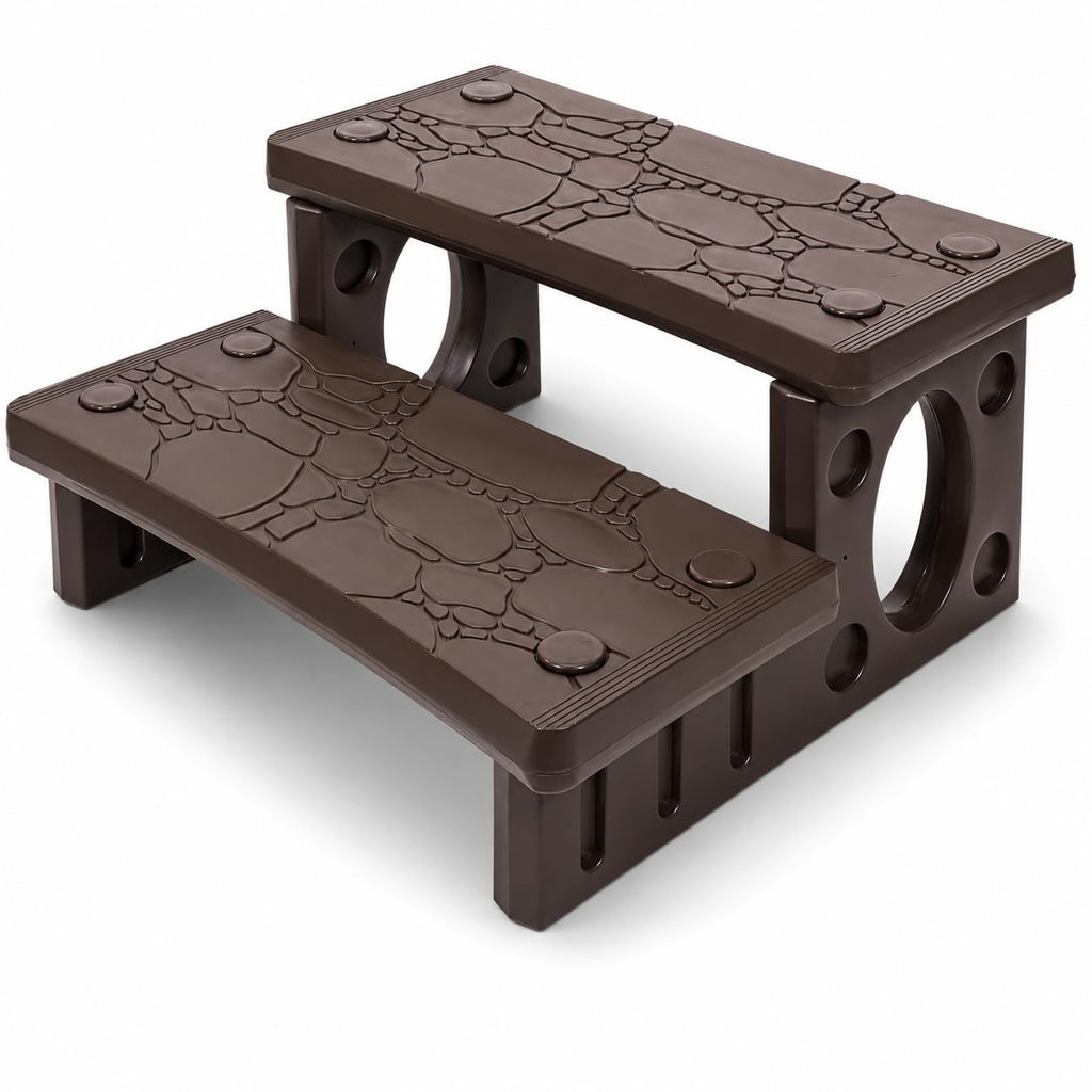 2-Step Spa Hot Tub Pool Deck Steps Y745