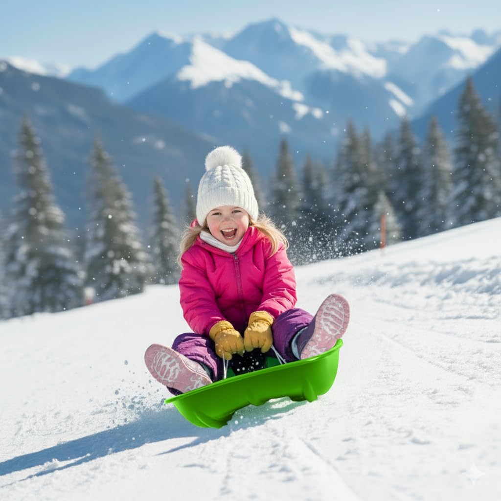 2-Person Sled 35" Toboggan R7955