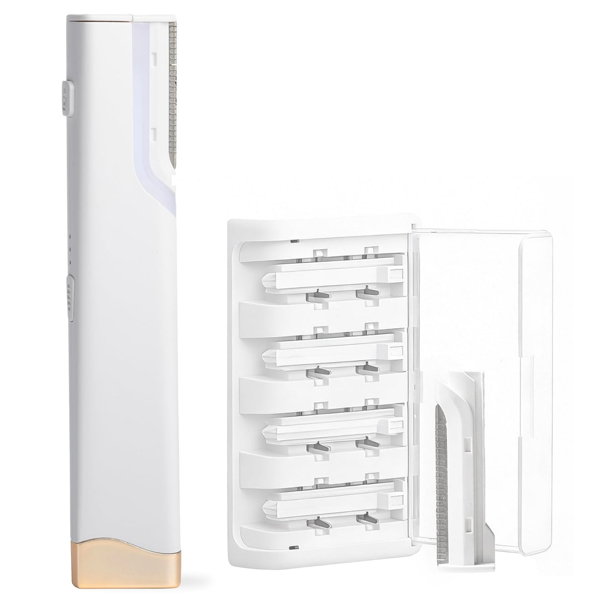 Electric 3-Speed Facial Razor with LED Light O6381