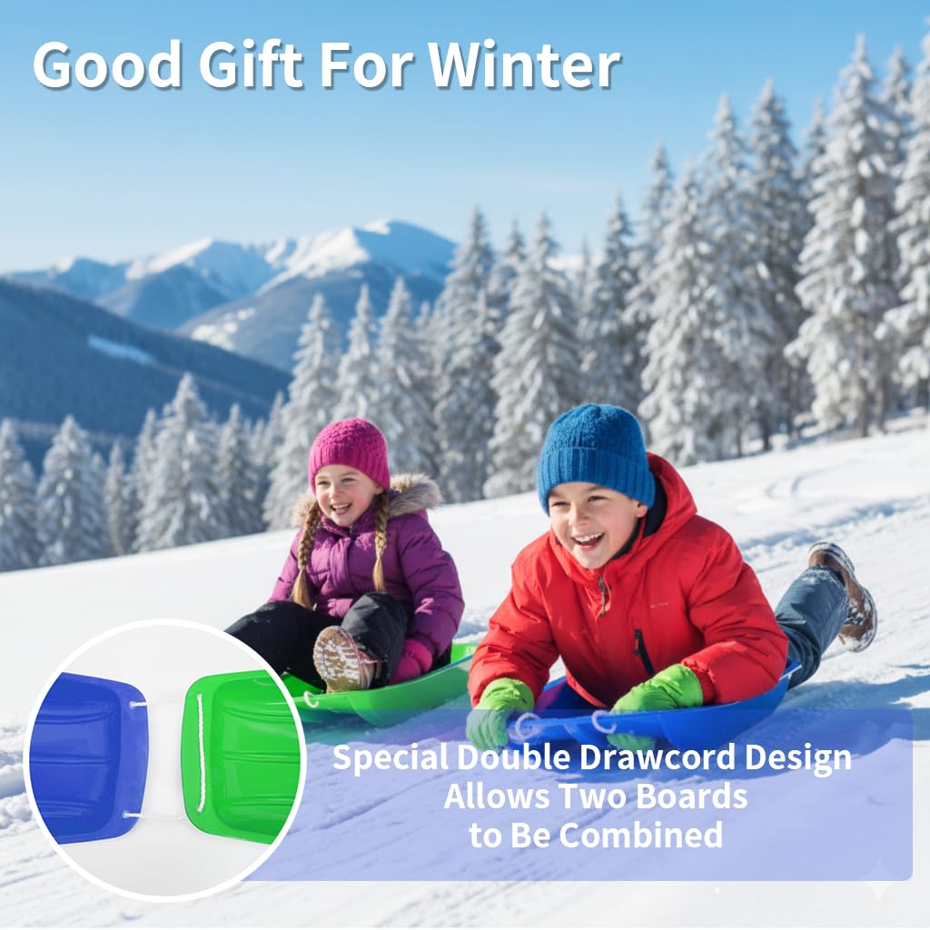 2-Person Sled 35" Toboggan R7955