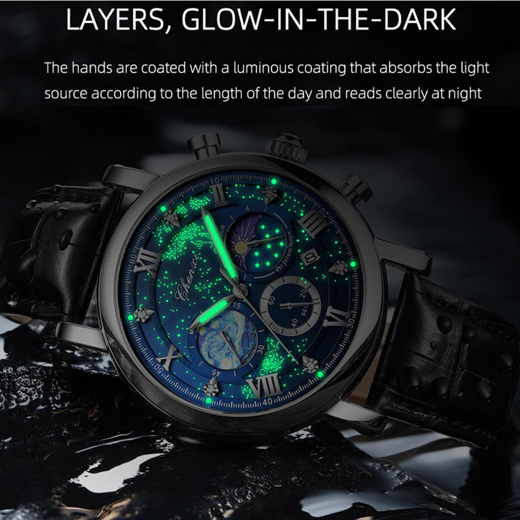 Men Classic Chronograph Analog Watch H8477