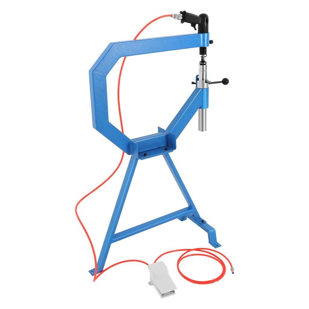 Pneumatic Planishing Hammer with 1" 2" 3" Anvils Dies and Foot Pedal J93104