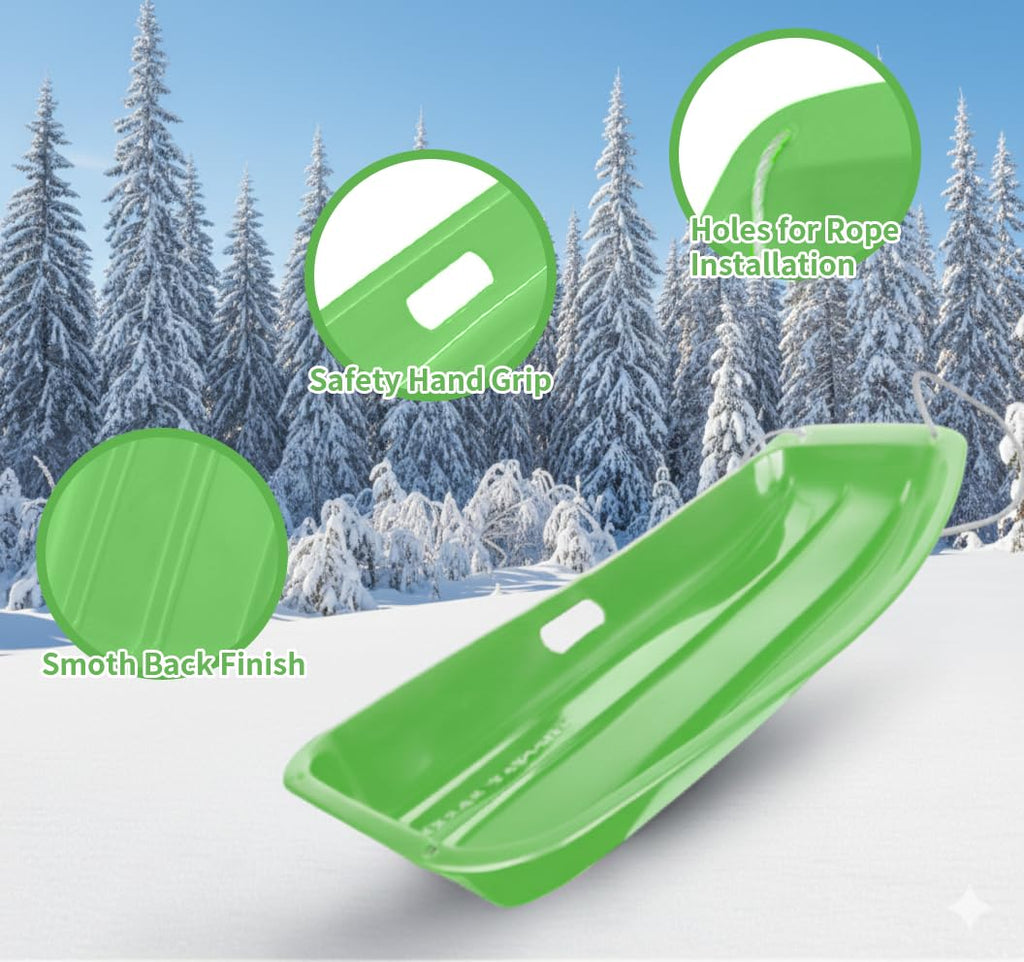 2-Person Sled 35" Toboggan R7955