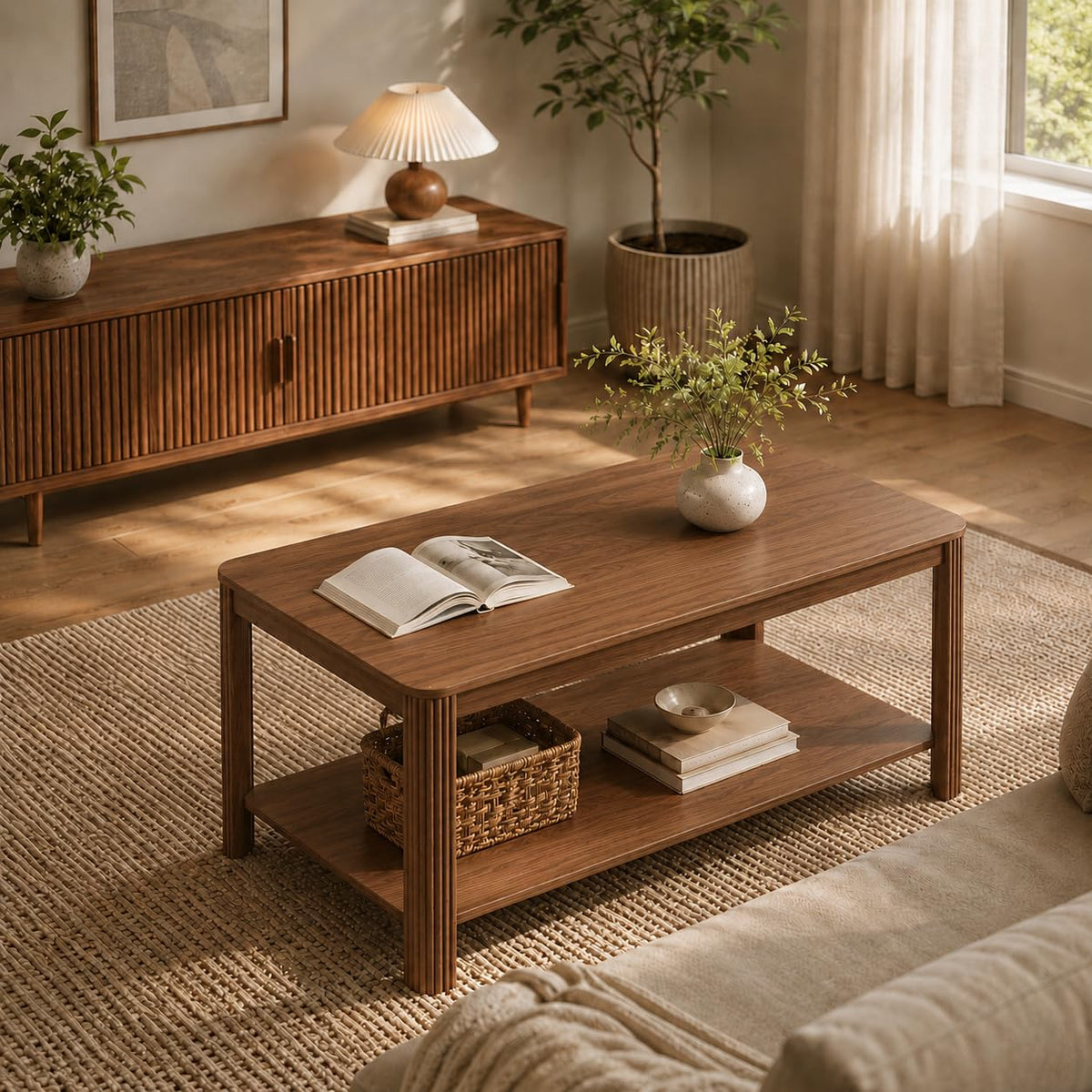 Walnut Coffee Table A7828