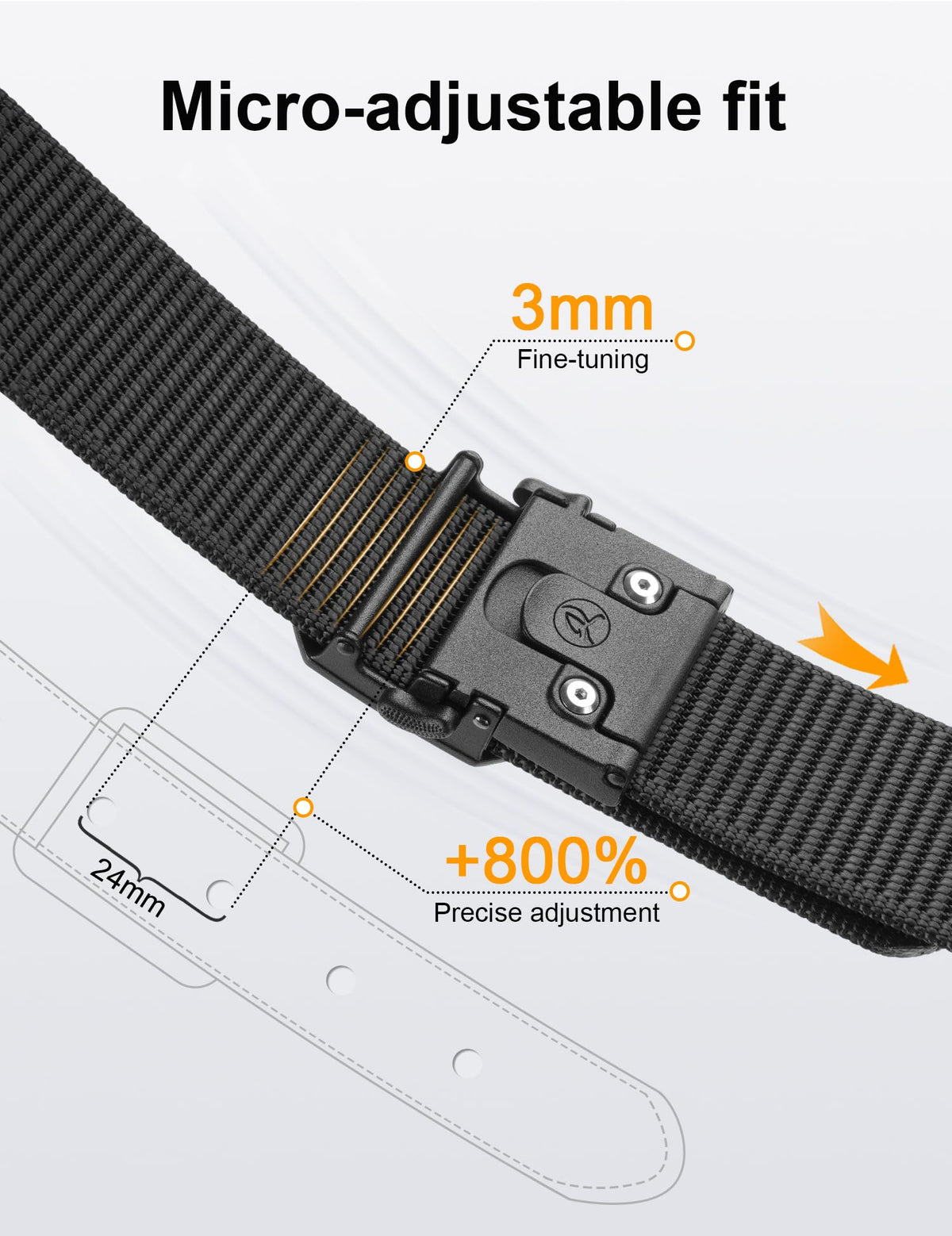 Men's 1.7" Tactical Belt V435905