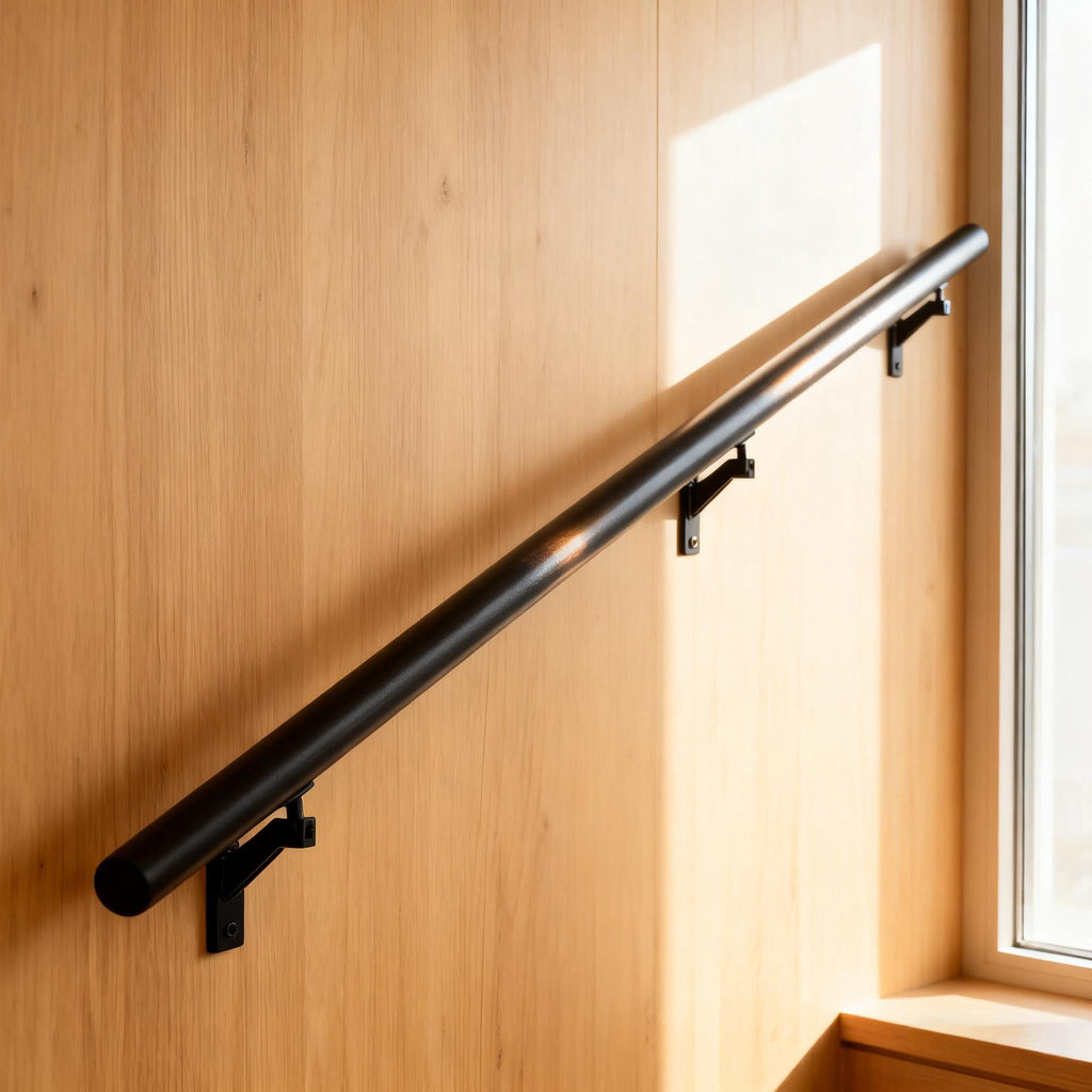 5 FT Aluminum Handrail Kit with Stainless Steel Brackets A8695