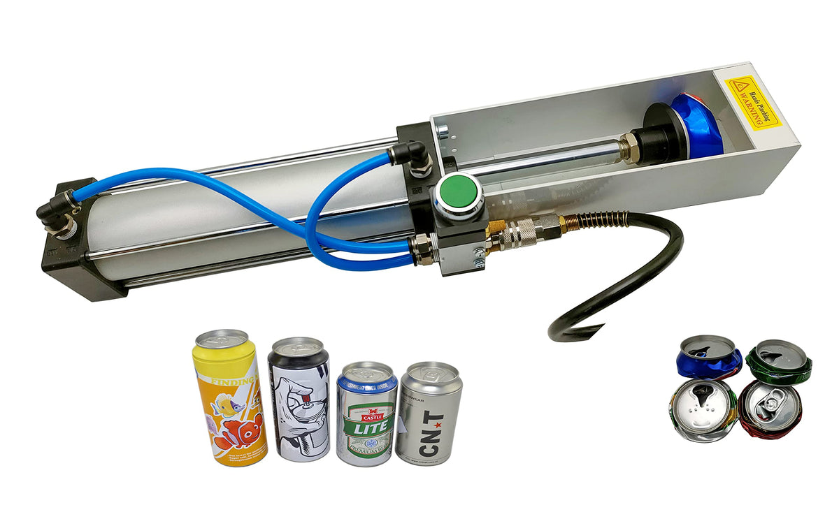 Heavy Duty Pneumatic Cylinder Can Crusher O622
