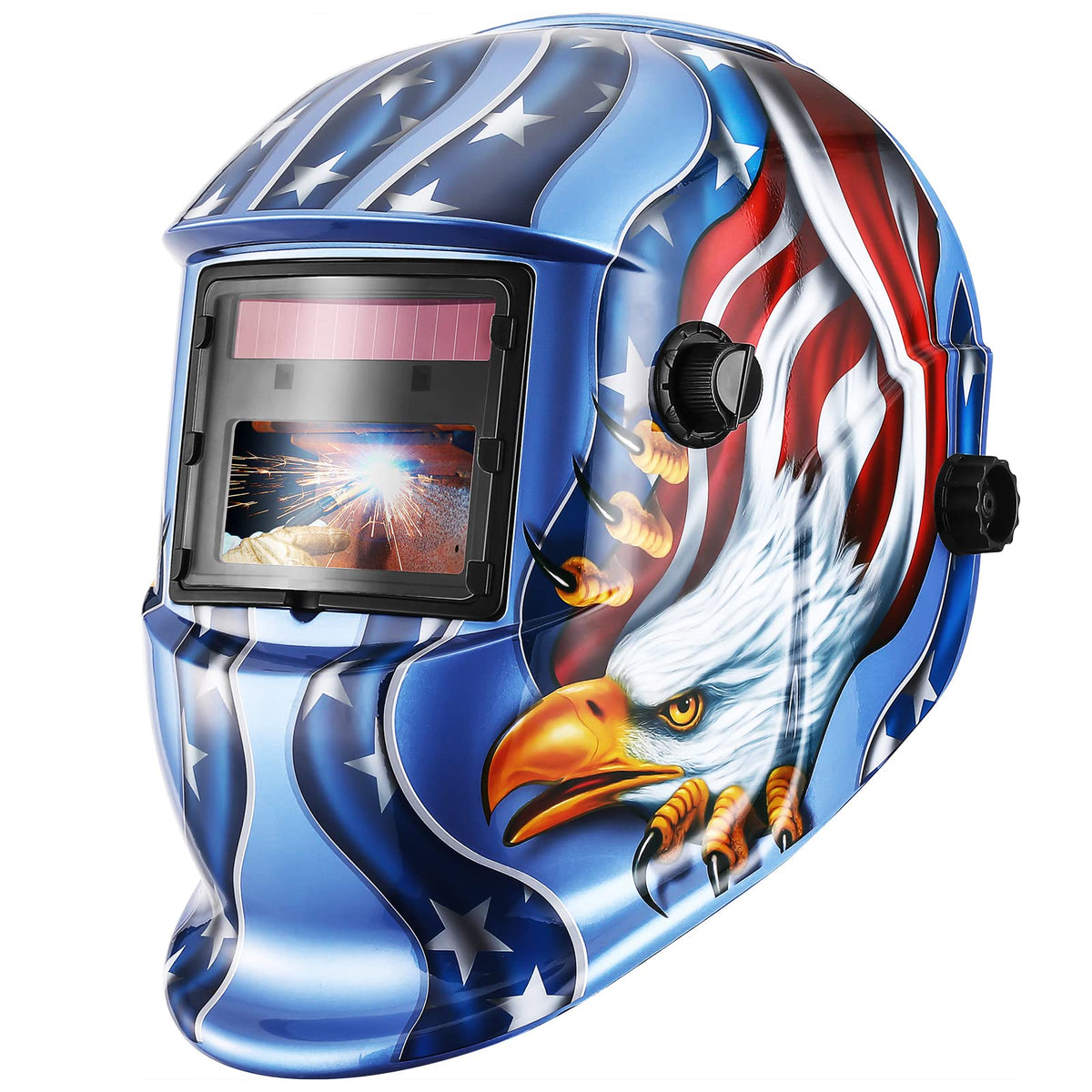 Auto Darkening Solar Powered Welding Helmet G29184