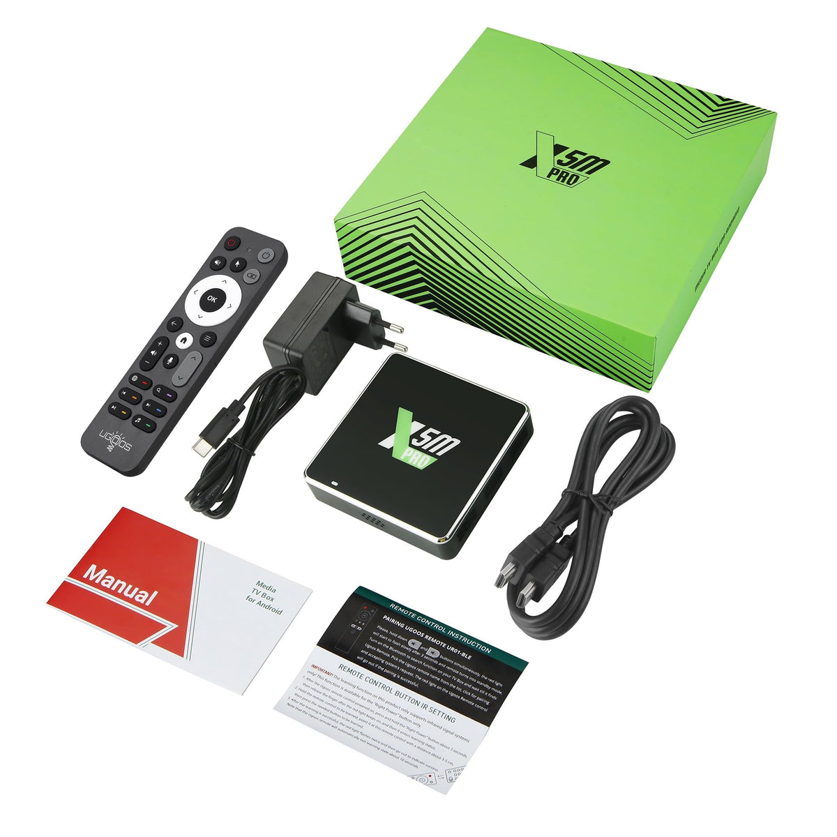 Android 14.0 TV Box 4GB RAM 32GB ROM Dual WiFi Ethernet 4K HDR L179