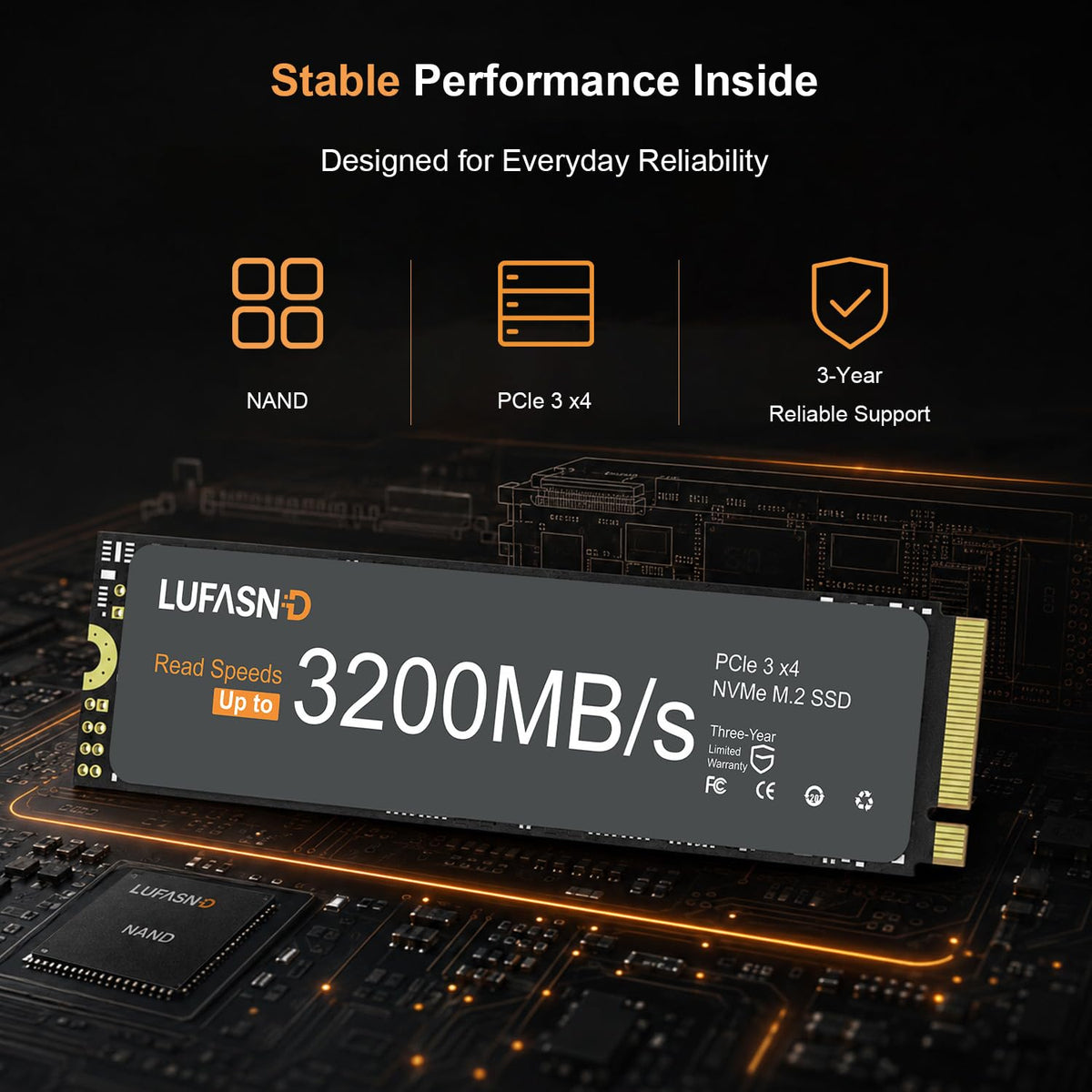 512GB M.2 NVMe Internal Solid State Drive Y973
