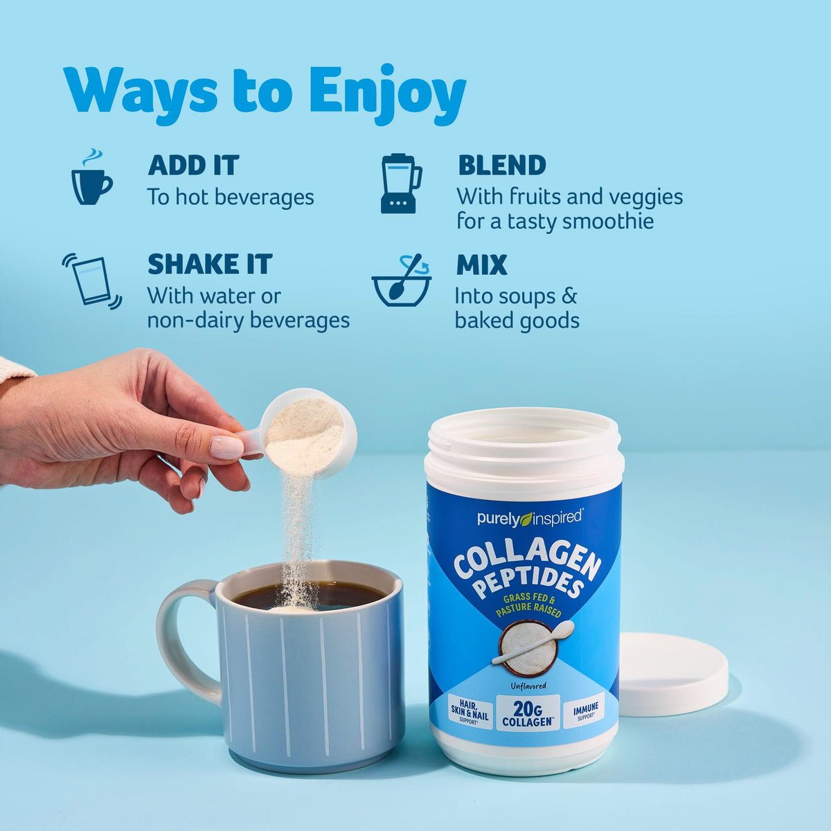 Collagen Powder Unflavored 20 Servings X428131