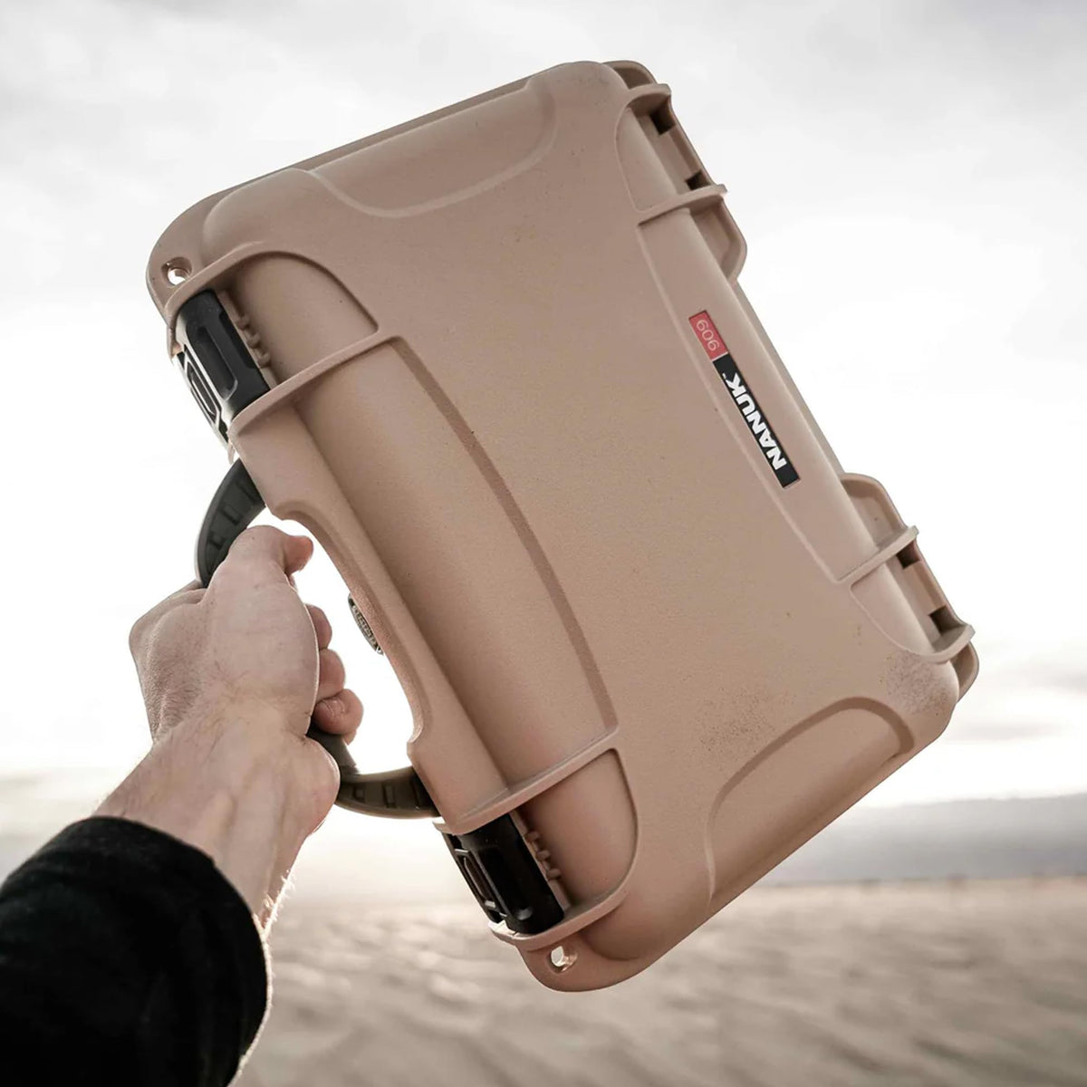 Orange Waterproof Camera Hard Case with Cubed Foam S2436