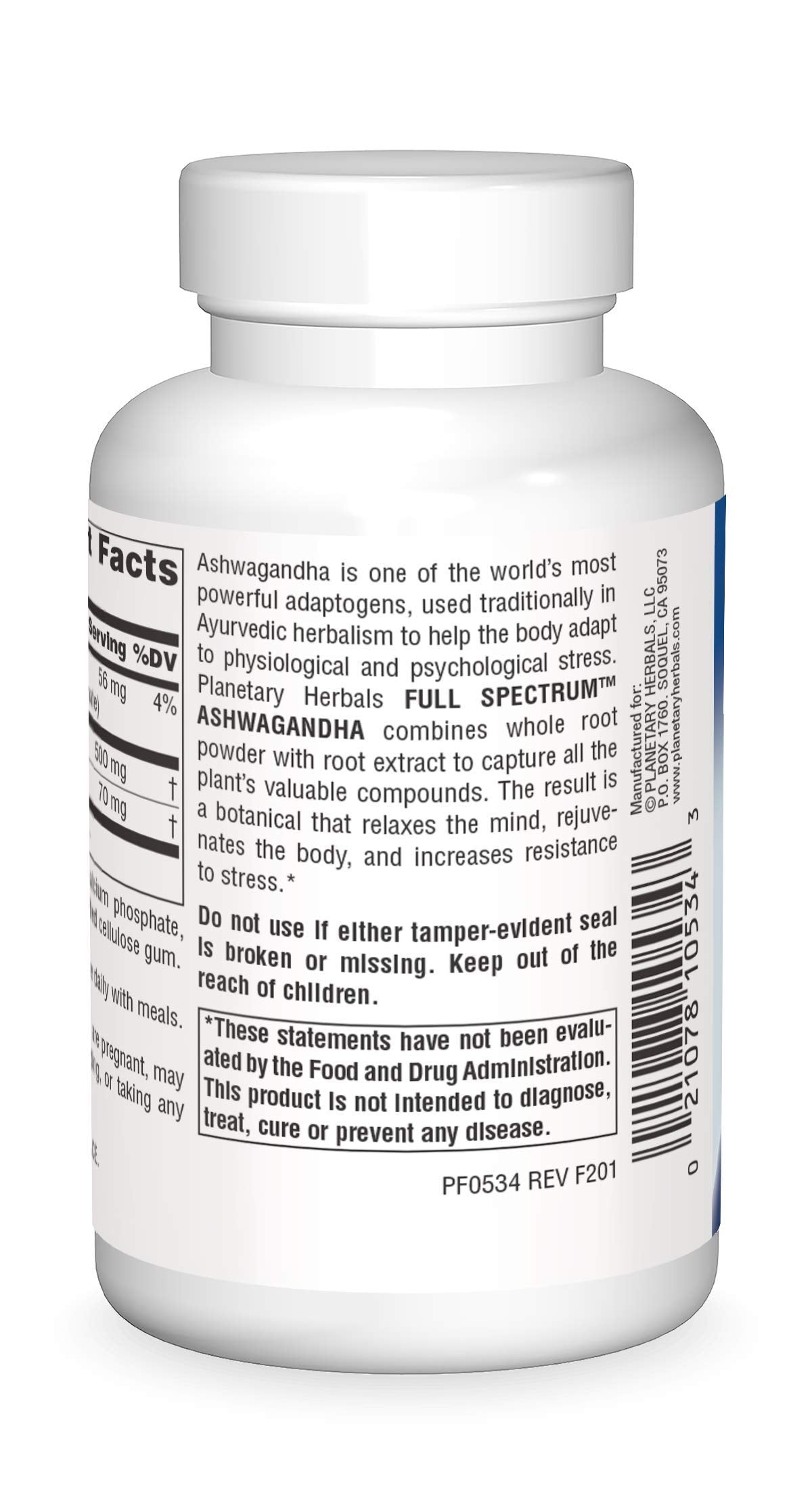 Ashwagandha 570 mg 60 Tablets Y536519