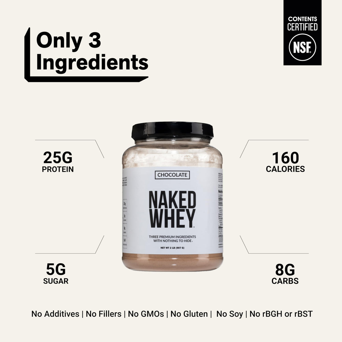 Chocolate Grass Fed Whey Protein Powder R6477