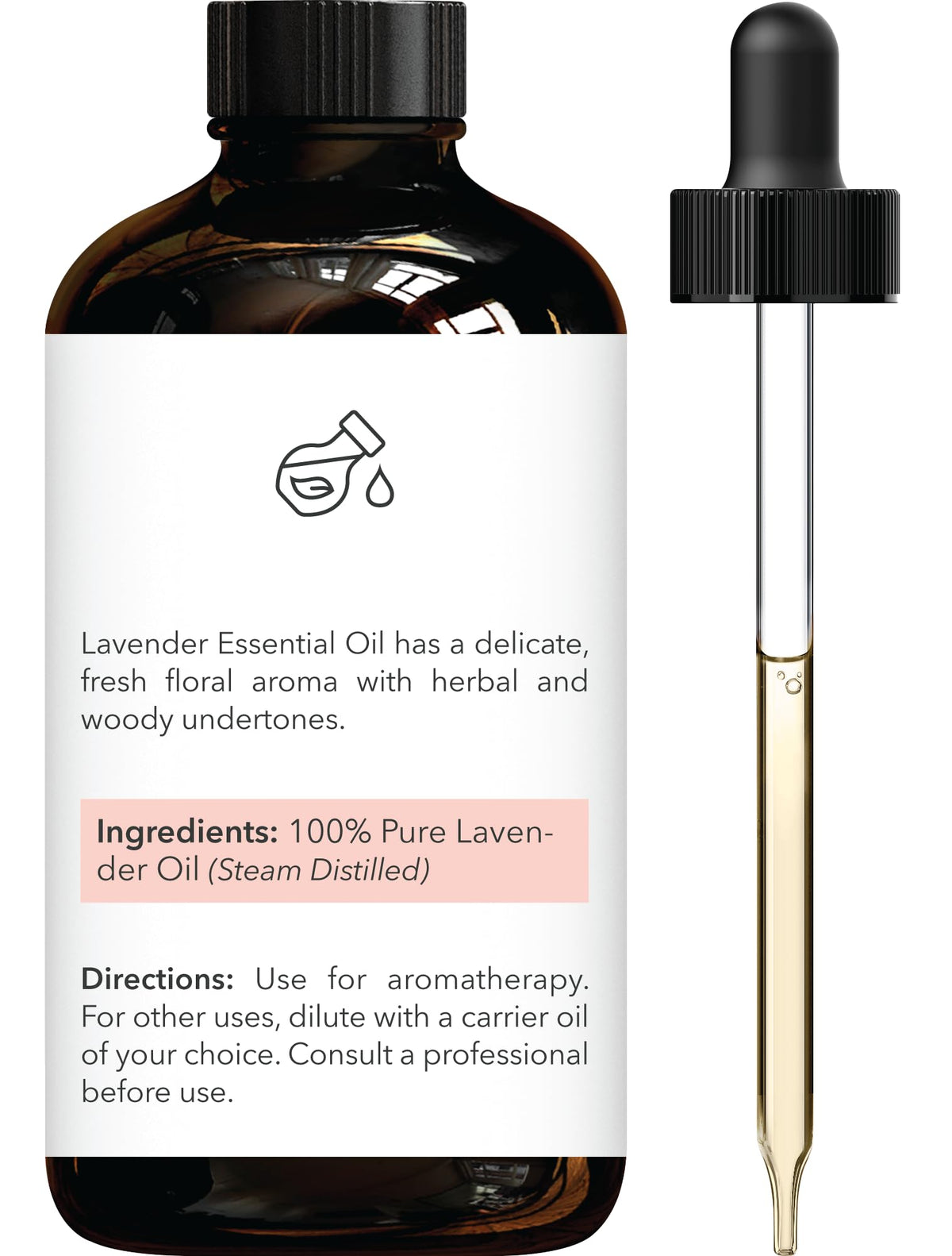 Spearmint & Lavender Essential Oils 4 Fl Oz Pack of 2 Z17810