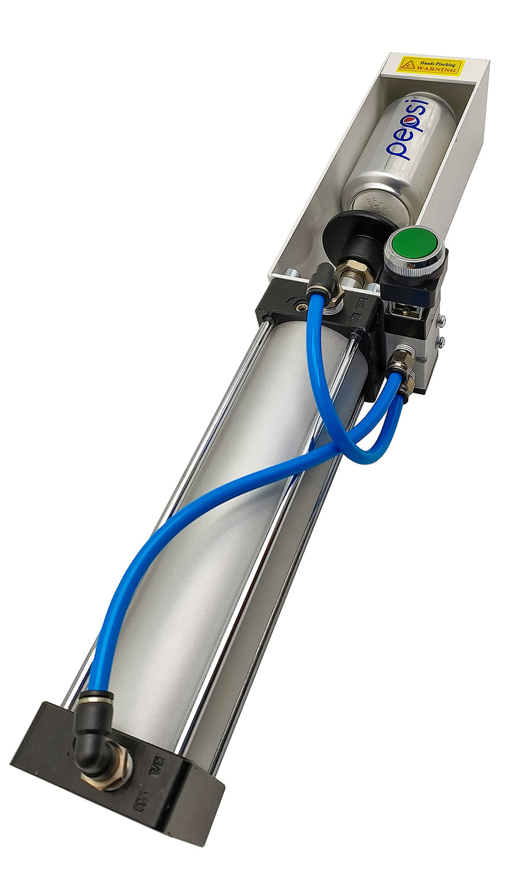 Heavy Duty Pneumatic Cylinder Can Crusher O622