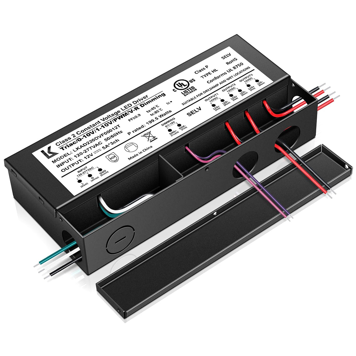 12V 200W Dimmable LED Driver L46944