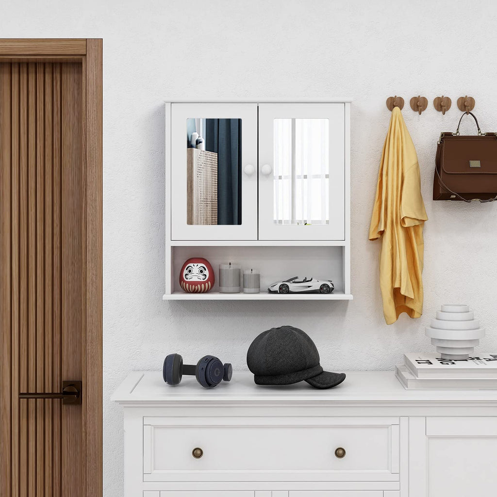 Medicine Cabinet with Mirror 2 Doors H749425