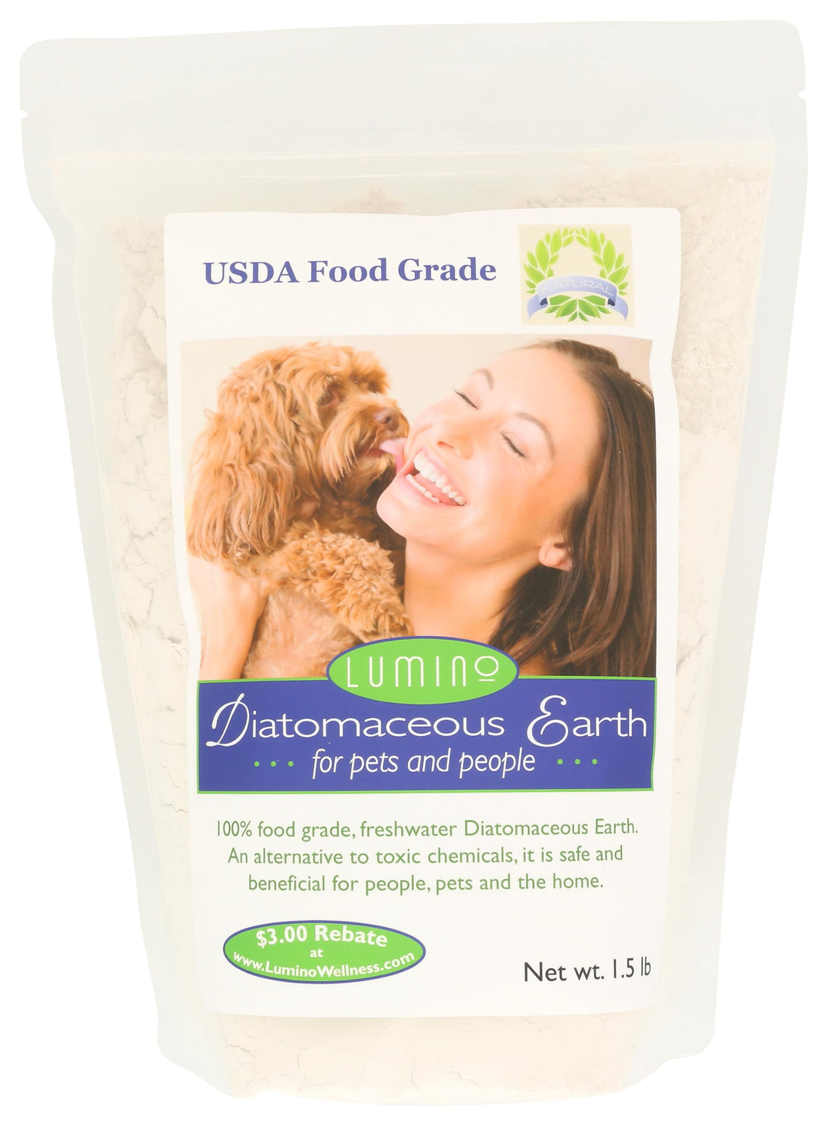 Food Grade Diatomaceous Earth 1.5lb O212591