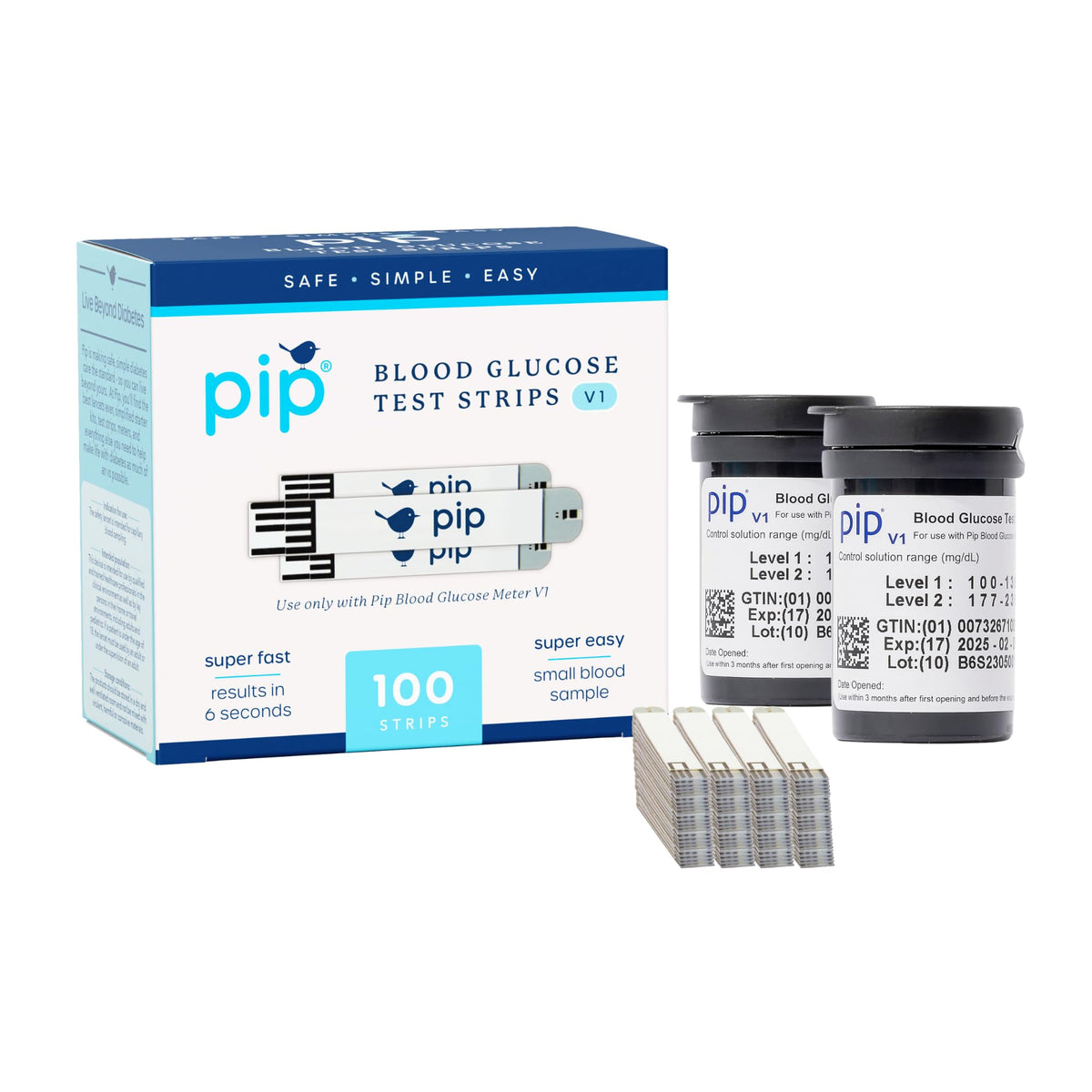 Blood Glucose Test Strips 100 Count A14930