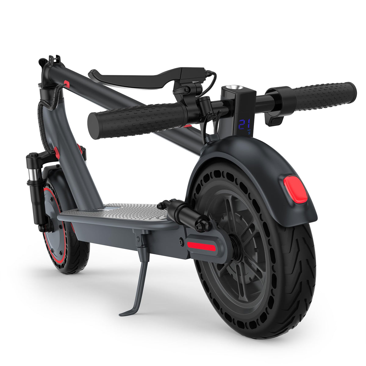 Electric Scooter with Dual Suspension and Braking System Z65657