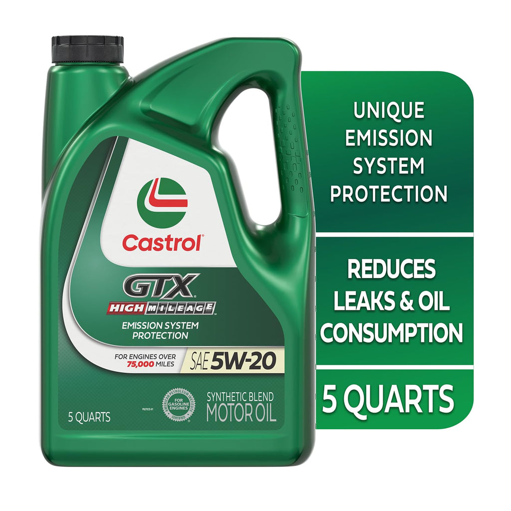 5W-20 Synthetic Blend Motor Oil, 5 Quarts L79017
