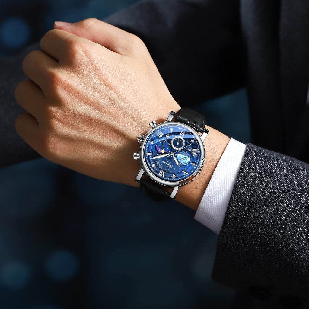 Men Classic Chronograph Analog Watch H8477