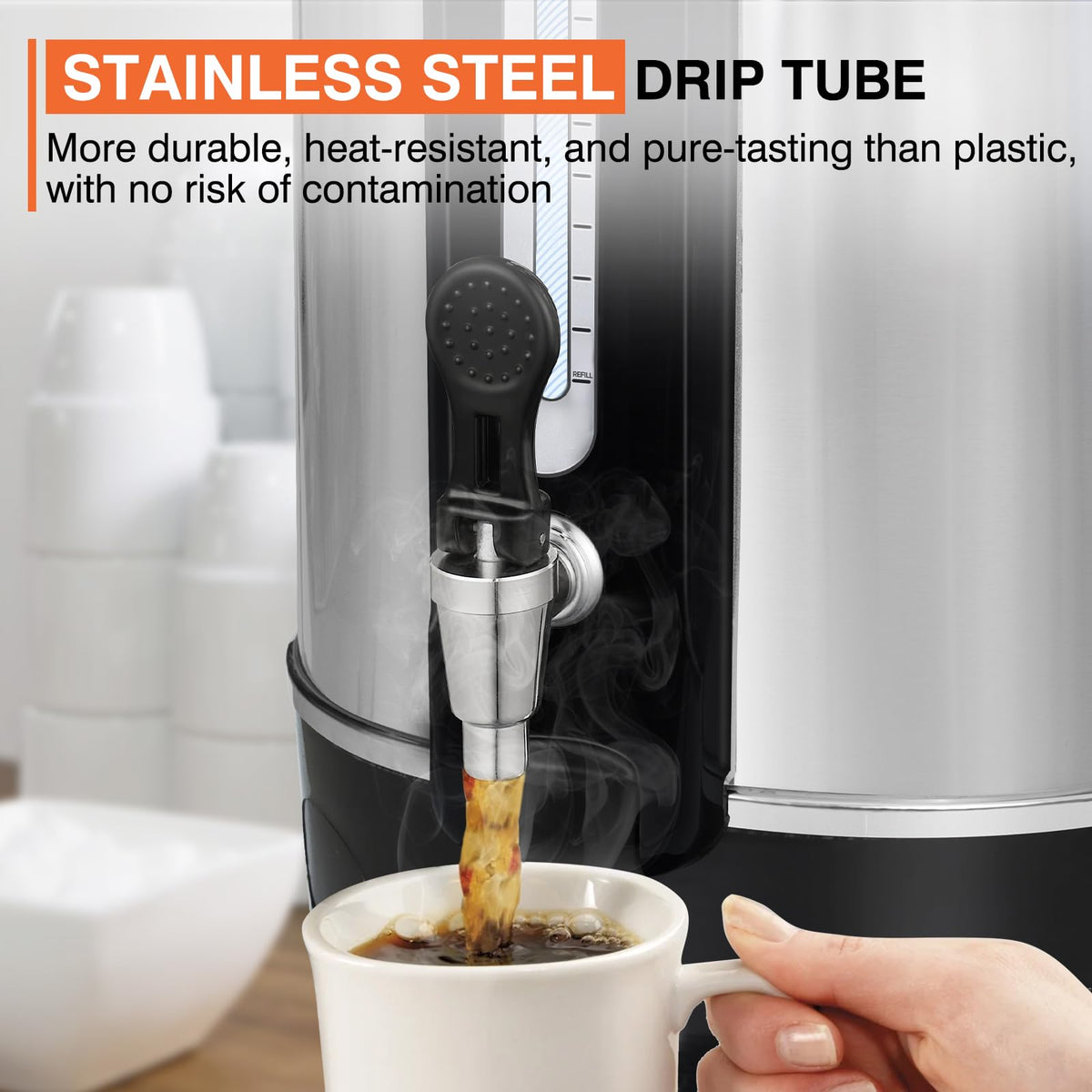 50 Cup Stainless Steel Coffee Urn R512146