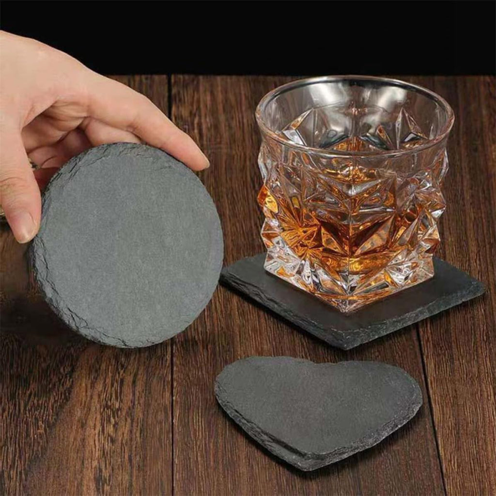 12pcs Natural Stone Table Coasters G12303