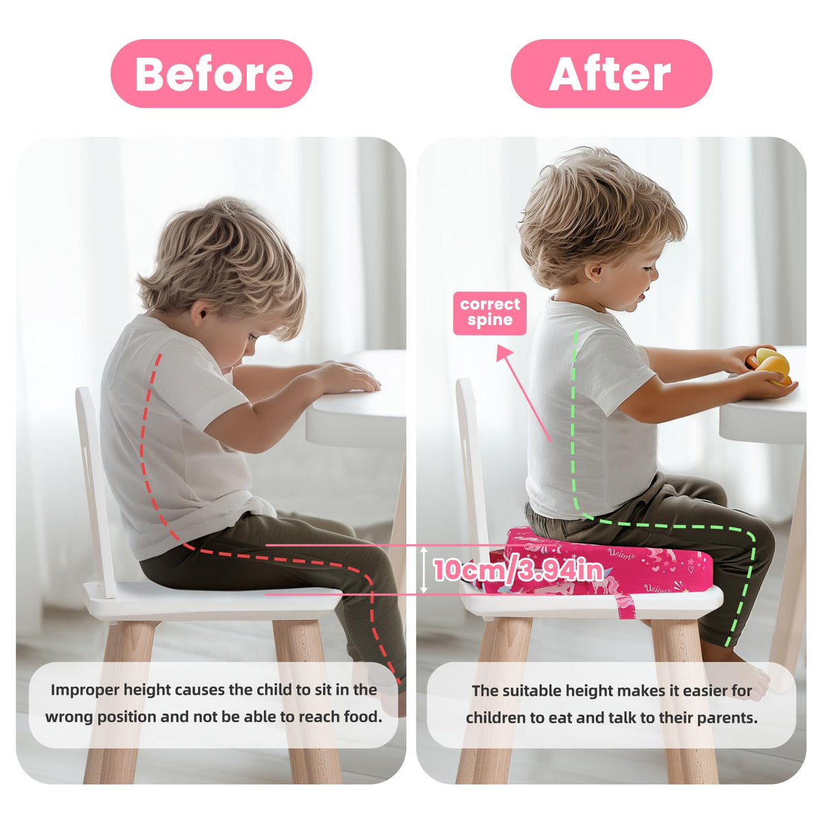 4" Toddler Booster Seat H283725