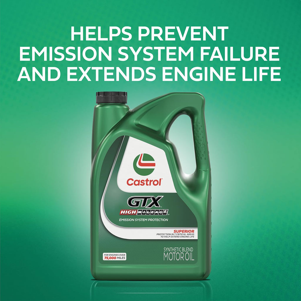5W-20 Synthetic Blend Motor Oil, 5 Quarts L79017