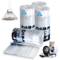 Litter Box Liners 100 Count Leak-Proof Drawstring I410