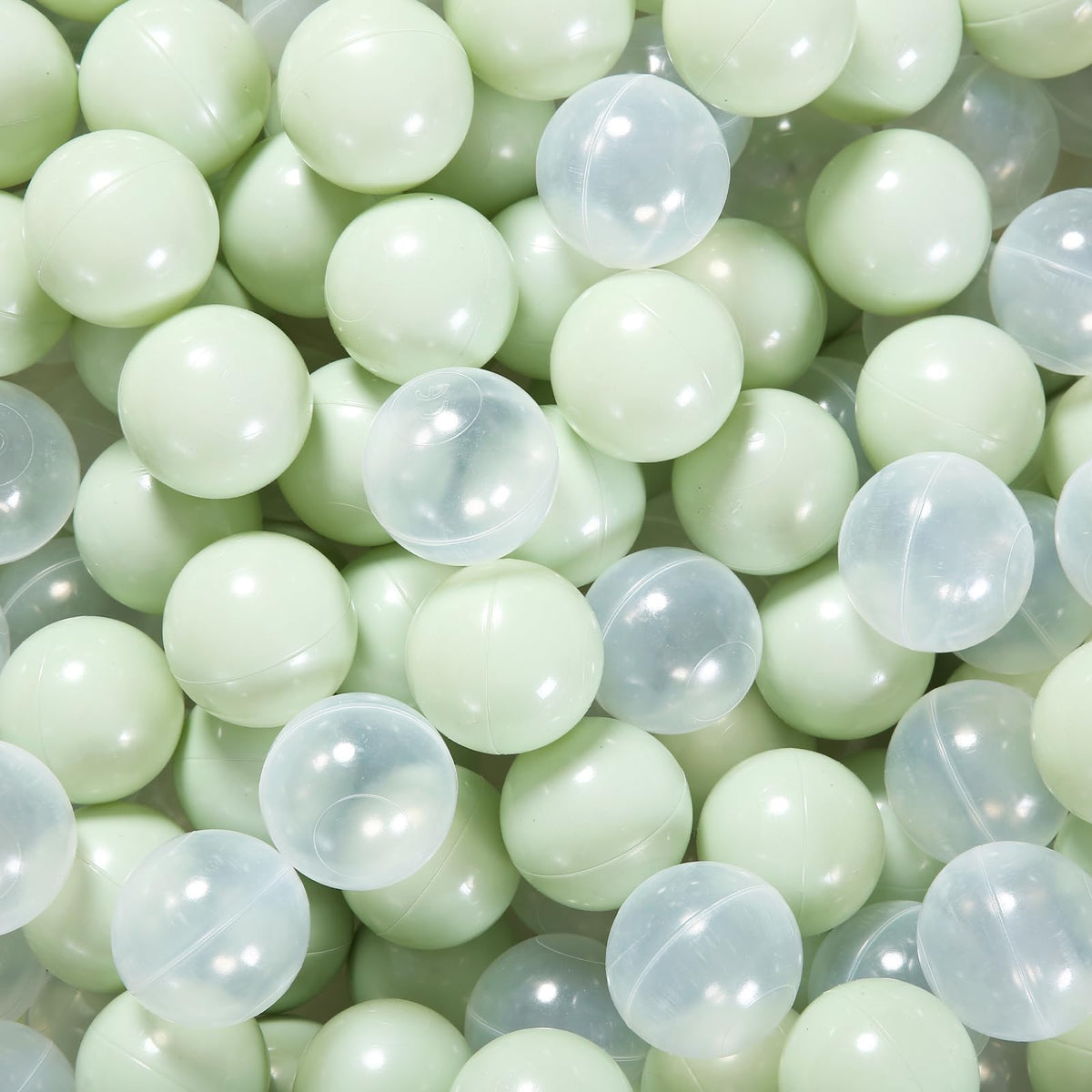Crush Proof Plastic Ball Pit Balls Pack of 100 X2664