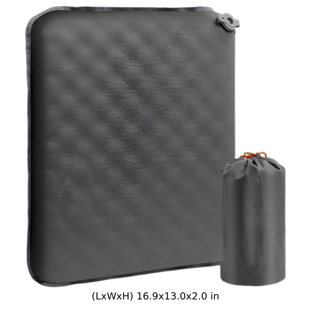 2 Pcs Inflatable Seat Cushion, 16.9 x 13 in Nylon TPU E202
