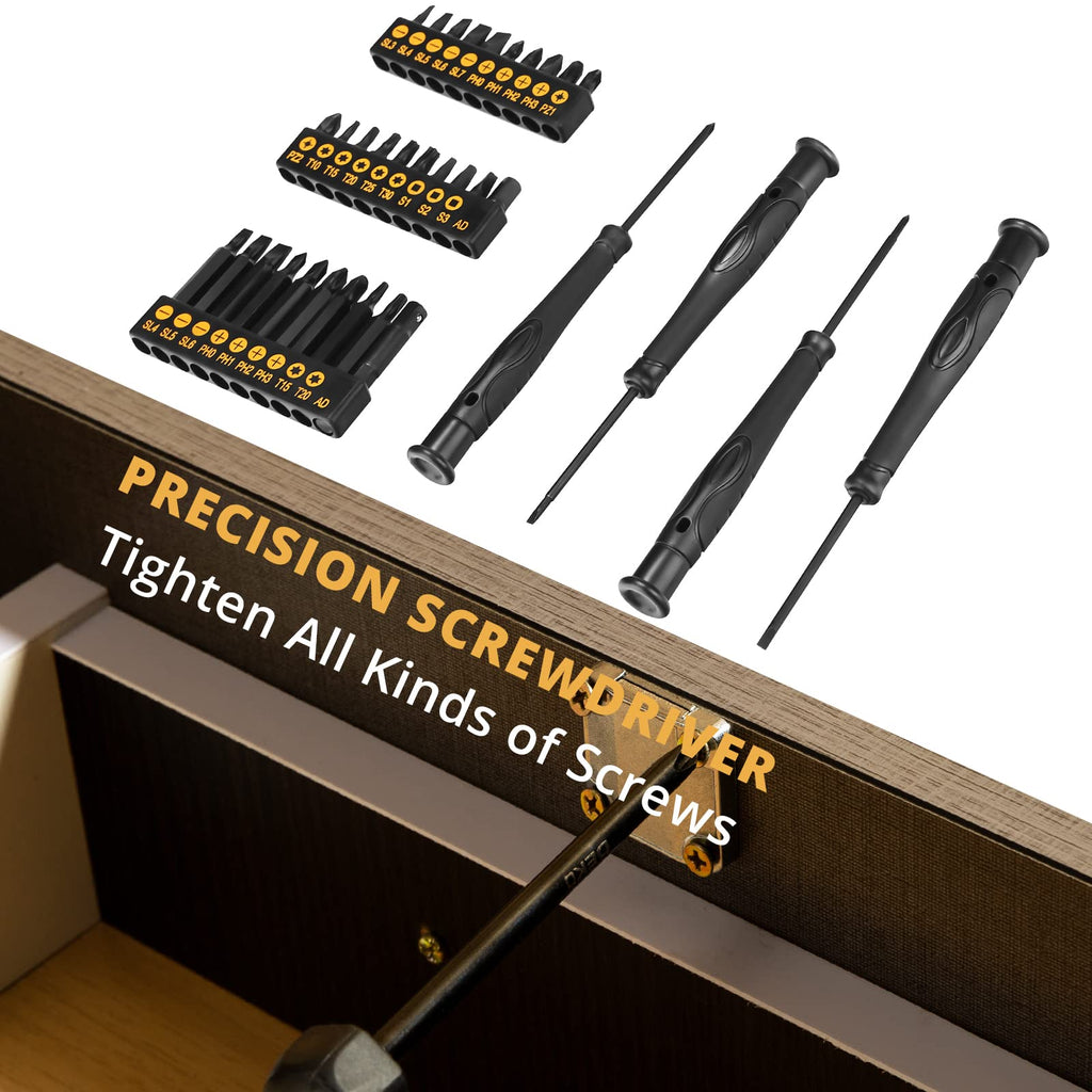 150 Piece General Household Hand Tool Kit with Plastic Toolbox Storage Case O91511