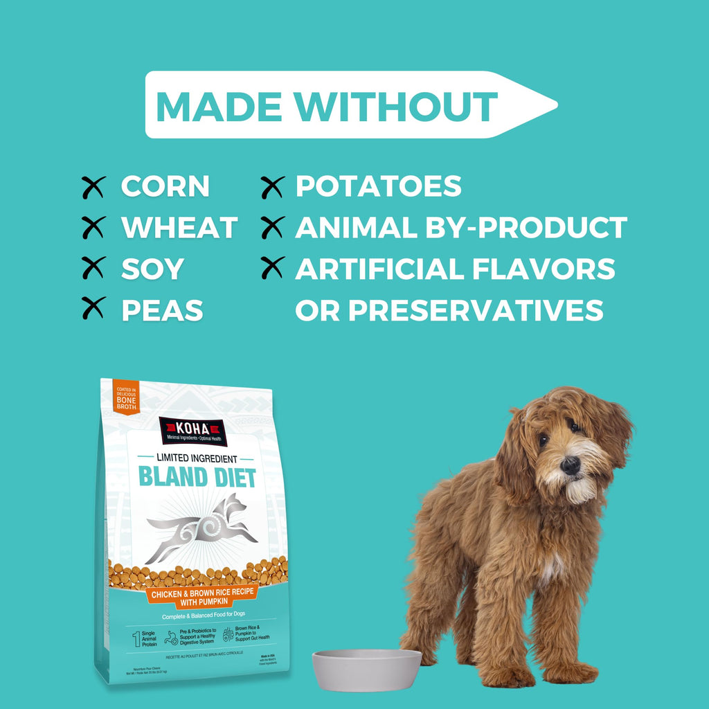 Limited Ingredient Chicken & Brown Rice Dog Food X96290